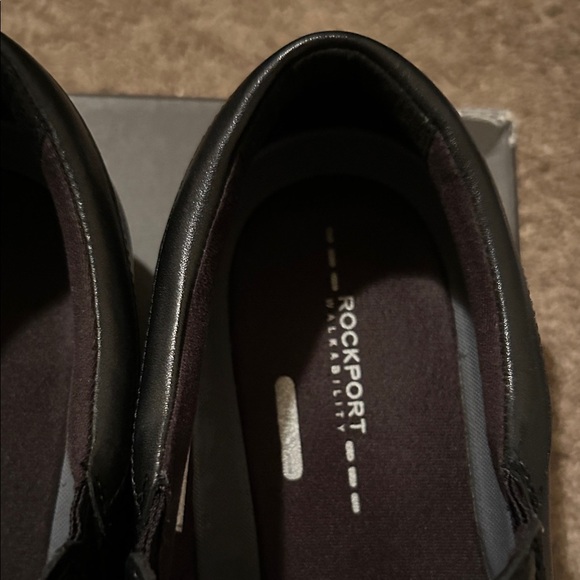 Rockport Men\'s Shiny Black Slip-On Loafers main image 4